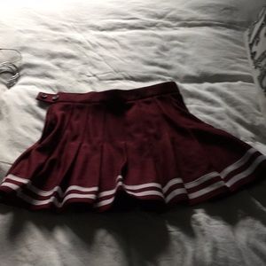 Boston College cheerleader skirt